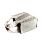 The Suitcase Stripe Tote Bag